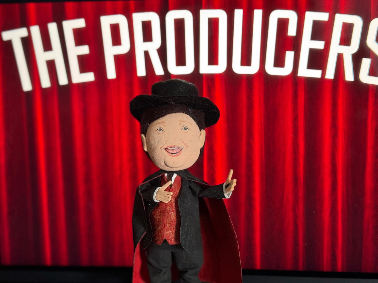 Neel Patrick as Max Bialystock FaBi DaBi Doll